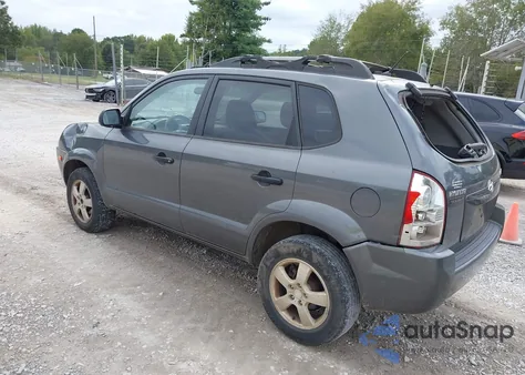 2007 Hyundai Tucson Gls из США, поврежденный, VIN KM8JM12B27U496706